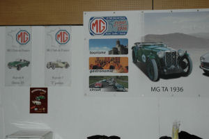 le stand du MG Club
Photo A.Grimand