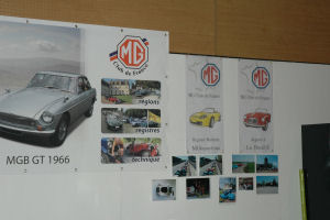 le stand du MG Club
Photo A.Grimand