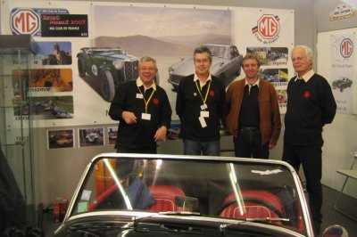 Joel Quenet, Bernard Knapp, Philippe Aubry, Jean-Claude Bargain - Photo Jrme Boly