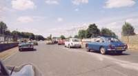 dimanche 23 juin 2002: puis trs vite le freinage au bout de la ligne droite - Photo Philippe Cloarec