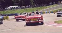 dimanche 23 juin 2002: freinage  la chicane nord - Photo Philippe Cloarec
