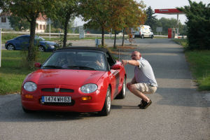 Herv Ditner au travail
Photo B.Knapp