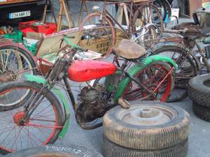 une Motobecane qui attend une nouvelle jeunesse